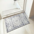 thumbnail image 1 of JV Home Area Rug Oushak Blue 2'x3'3" Washable Carpet Anti Slip, 1 of 6