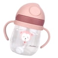 thumbnail image 2 of Taza de Paja de Bebé A Prueba de Fugas Con Paja Ponderada, Paja en Forma de V, Capacidad de 250ml, Escala Sin Fadeless, Para Viajes A Casa, 2 of 8