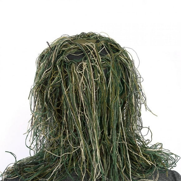Sniper Training 3DCamouflage Hat Cover with Head Veil for Hunting, Shooting, Paintball