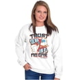 thumbnail image 3 of Tootsie Pop Mr Owl Kanji Trust No One Sweatshirt for Men or Women Brisco Brands S, 3 of 6