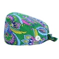 thumbnail image 1 of Gorros De Operación Enfermeras En Forma De Calabaza Servicio De Larga Duración Color Puro Pulido Opaco Botones De Colores Surtidos Gorros Bouffant Del Día De Navidad Speravity AP008660-31, 1 of 5