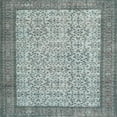 thumbnail image 1 of Ahgly Company Indoor Square Traditional Gray Persian Area Rugs, 7' Square, 1 of 6