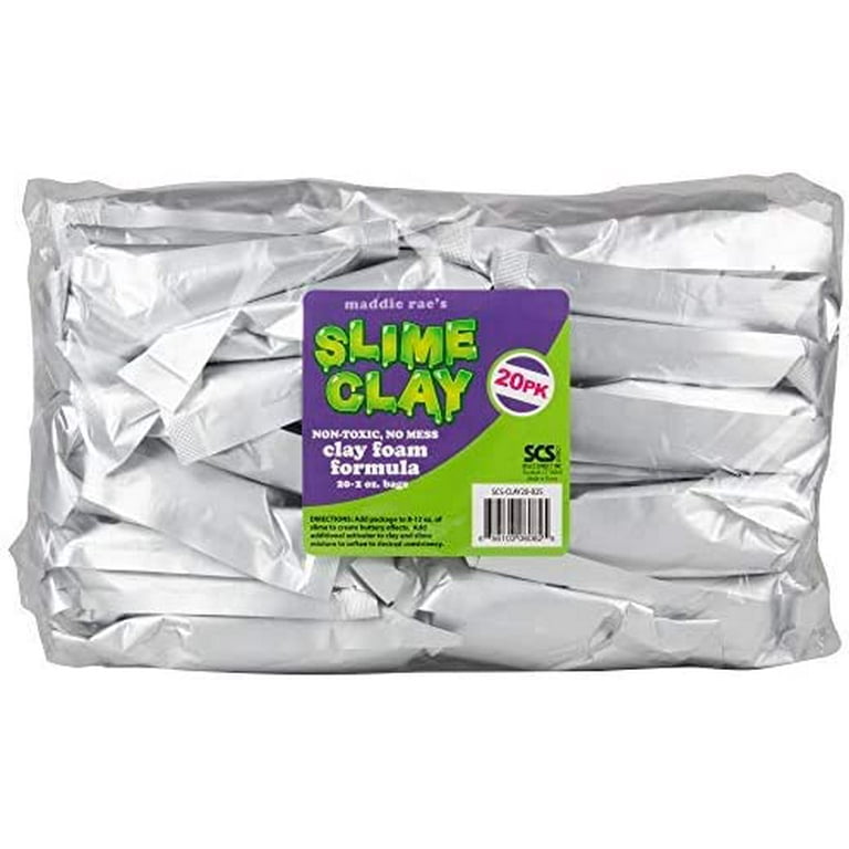 Maddie Rae's Slime Clay (2pk) - Non-Toxic, No Mess Clay Foam Formula for  Unique Creamy Butter Effects - Compare to Daiso