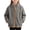 Q14 Dark Gray, variant on Mifsaly Boys Girls Fleece Jacket Full Zip Stand Collar Warm Winter Coat with Pockets Kids Everyday Casual Cozy Thermal Outerwear