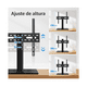 thumbnail image 3 of Soporte Para Tv Mesa Mountup De Pantalla 24-60 Pulgadas Malubero Negro, 3 of 5