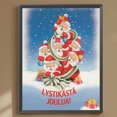 thumbnail image 1 of 5D bricolaje redondo completo taladro diamante pintura Santa Claus Kit decoración del hogar (K903) FLhrweasw Nuevo, 1 of 9