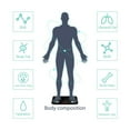 thumbnail image 4 of Noerden Minimi Scales for Weight Body Composition Measurements: Fat, BMI, Muscle, Bone, Hydration and More, Blue, 4 of 7