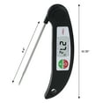 thumbnail image 5 of Unique Bargains Digital Meat Instant Read Food Thermometer Black/Sliver, 5 of 5