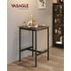 thumbnail image 2 of Mesa de bar VASAGLE para cocina pequeña, 60 x 60 x 92 cm, rústica, 2 of 9