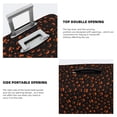 thumbnail image 3 of Kdxio Spooky Pumpkin Face Pattern Luggage Cover for Travel,Elastic and Durable,Fits 18-32 Inch,Anti-Scratch Suitcase Protector-No luggage included, 3 of 5