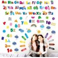 thumbnail image 1 of 68 PCS Alphabet & Letters Wall Decals, Self-adhesive Vinyl Stickers-Letter, Weather, Number, Animal, Shape & Color, Educational ABC Letter Room Decors for Playroom, Classroom, Bedroom, Nursery, Wall, 1 of 7