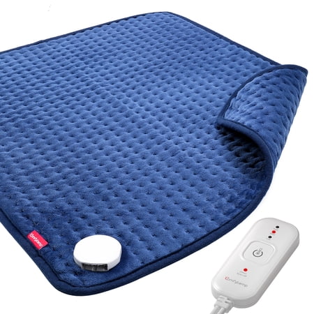 Comfytemp Extra Large Heating Pad, 20" x 24" Soft Electric Heat Pad for Back Neck Shoulder Relief, 3 Heat Settings