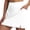 White, variant on Qiopertar Women's Tennis Skirts with Pockets Elastic Waist Skorts for Running Yoga Gym Sports Casual Loose Fit Mesh Shorts Built In, Black L