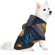 thumbnail image 2 of Balery Vintage Blue Leaf Mushroom Sudadera con Capucha para Perros Pequeños – Ropa para Mascotas, Disfraz para Perros y Gatos, Ideal para Fiestas y Cosplay-X-Large, 2 of 7