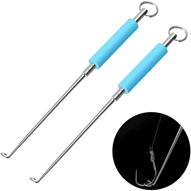Chockeie 2 Pieces Stainless Steel Fish Hook Remover, Fishing Accessories  Fishing Hook Removal Tool