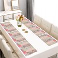 thumbnail image 2 of Pioneer Flower Floral Print Pattern Summer Placemats Table Placemats Set Of 6-Linen Kitchen Washable Placemats Table Mats 12x18 Inch Non-Slip Heat Resistant, 2 of 5