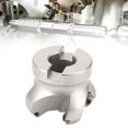thumbnail image 3 of Face Mill Cutter, 4 Flute High Temperature Resistance Face Milling Cutter Head Long Service Life Robust  for Metal for Rough Machining, 3 of 7