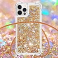 thumbnail image 2 of Funda FOXDOCK para iPhone 12 Pro Max con Cuerda Ajustable, Brillo Líquido, Protección Antigolpes y Lente – Ideal para Regalo, 2 of 6