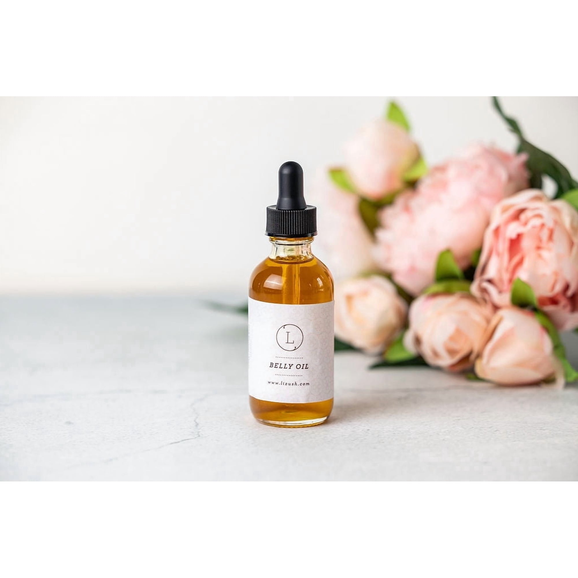 Belly Oil for Pregnancy – Natural Stretch Mark & Maternity Skin Care Oil, Hydrating Body Oil, 2 oz