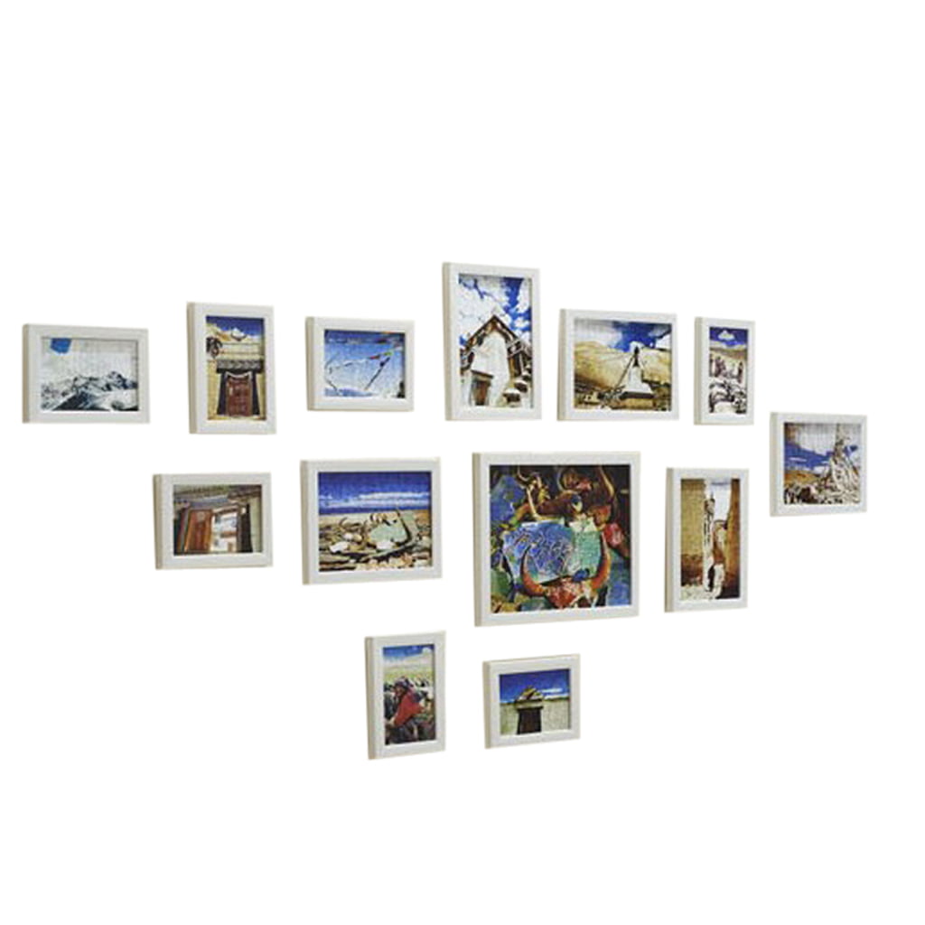 Large 18 Photos Multi Picture Wall Frame Memories Collage Aperture decoration 