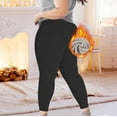 thumbnail image 5 of JJHGVB Fleece Lined Leggings Thick Leggings for Women Leggings for Women Tummy Control Womens Work Pants Women's Pants Casual Dress Pants for Women’s Trousers Black 4XL, 5 of 8