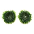 thumbnail image 3 of 2x Plantas de Topiarias Artificiales Modernas Plantas de Arbustos de Plantas Artificiales de Plástico Decoración de Césped Gloria Bola de topiario artificial, 3 of 9