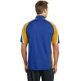 thumbnail image 2 of Sport-TekÂ® Tricolor Micropique Sport-WickÂ® Polo. ST654, 2 of 6
