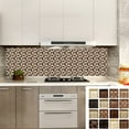 thumbnail image 2 of Cqxid Wall stickers Under $5 1Set 10PC 3D Crystal Tile Sticker Self-Adhesive DIY Waterproof Tile Wall Sticker, 2 of 3