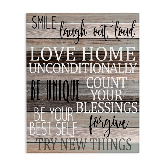 Stupell Industries Farmhouse Inspirational Be You Phrases Canvas Art, 16 x 20, by Kim Allen