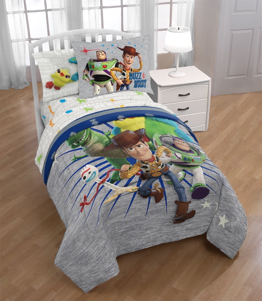 Official Toy Story 4 Duvet Covers Single//Double//Junior Bedding Buzz Woody Forky