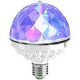 thumbnail image 1 of E27 LED Party Bulb 6W Rotating Disco Light Bulb RGB Crystal Stage Bulb Color Changing LED Ball Lamp Bulb Party Stage Lights Bulb for Disco Birthday Party Club Bar Wedding, 1 of 1
