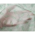 thumbnail image 5 of oneOone Silk Tabby Mint Fabric Block Dress Material Fabric Print Fabric By The Yard 42 Inch Wide, 5 of 6