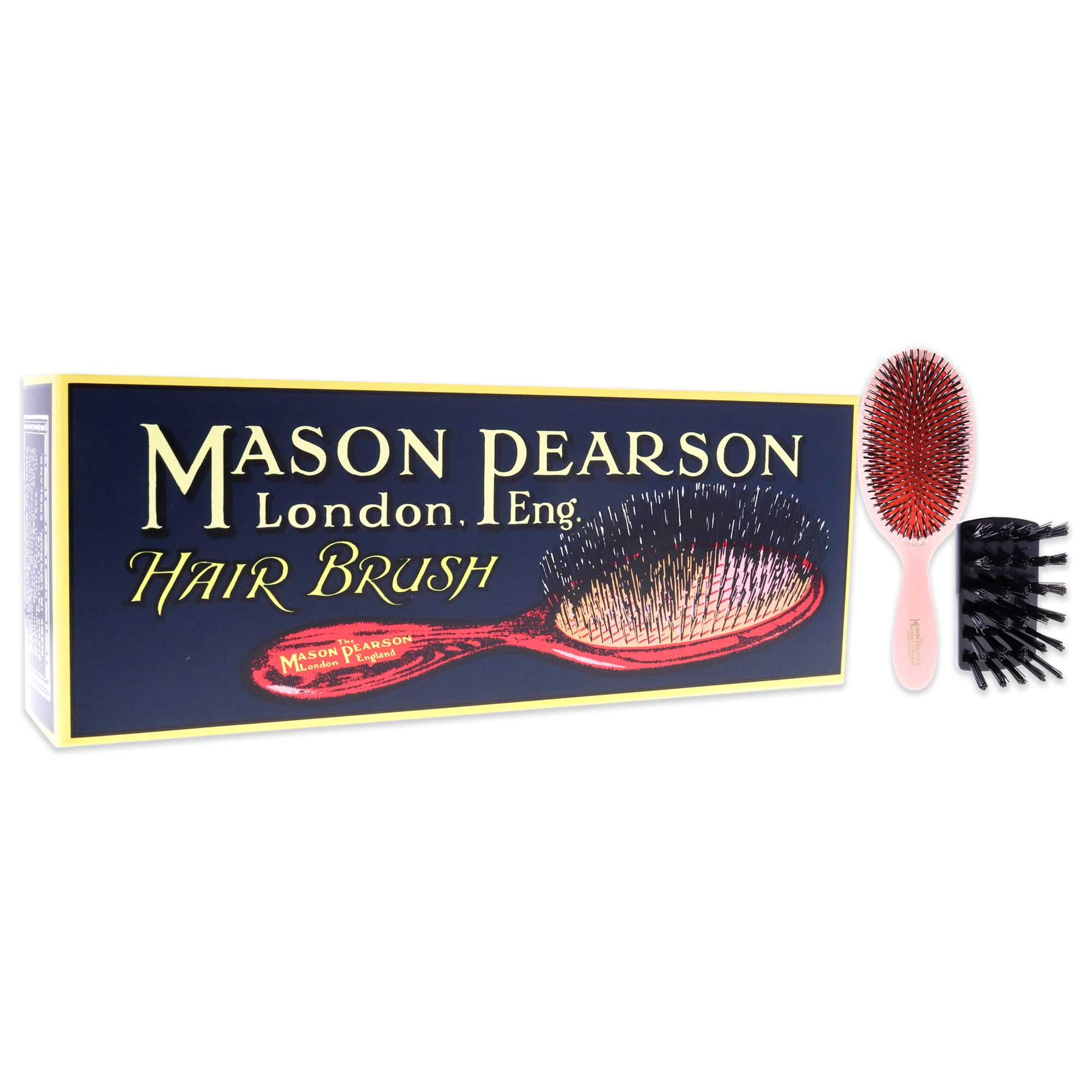 Mason Pearson Large Popular Bristle and Nylon Brush - BN1 Pink, 2