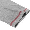 thumbnail image 5 of VJATTWR Male Men Crew Neck Long Sleeves T-Shirt White Small S, 5 of 8