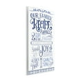 thumbnail image 3 of Stupell Industries Our Family Recipe Wall Plaque Art design by Nicole Tamarin, 17 x 7, 3 of 7