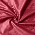thumbnail image 5 of HOMEIORA 1pc Elastic Edge Table Cloth Protector - Waterproof Non-slip Round Fitted Tablecloth Table Cover Cloth for Tables 51" Diameter, Wine Red, 5 of 7