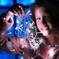 thumbnail image 4 of Cadena de luces tipo Icicle AGIRL, 10 m, 400 LED, 8 modos, resistentes al agua, 4 of 7