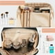 thumbnail image 3 of Cosmetiquera para maquillaje,Neceser mujer Impermeable,Cosmetiquera de viaje portátil,Bolsa de maquillaje con múltiples compartimentos,Bolsa de Tocador Multifunciona,Negro, 3 of 7