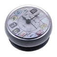 thumbnail image 4 of Mini Reloj De Succión Impermeable De Silicona Sunnimix Para Pared Espejo Refrigerador Gris, 4 of 8