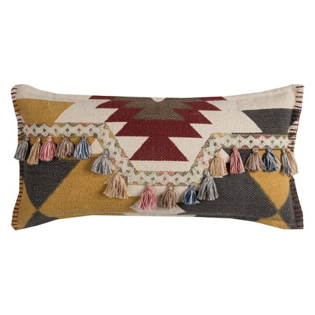 Rizzy Home Decorative Poly Filled Throw Pillow Southwestern Motif