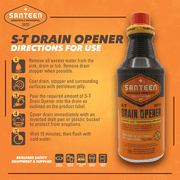 Santeen S-T Sulfuric Acid Drain Opener- 6pk
