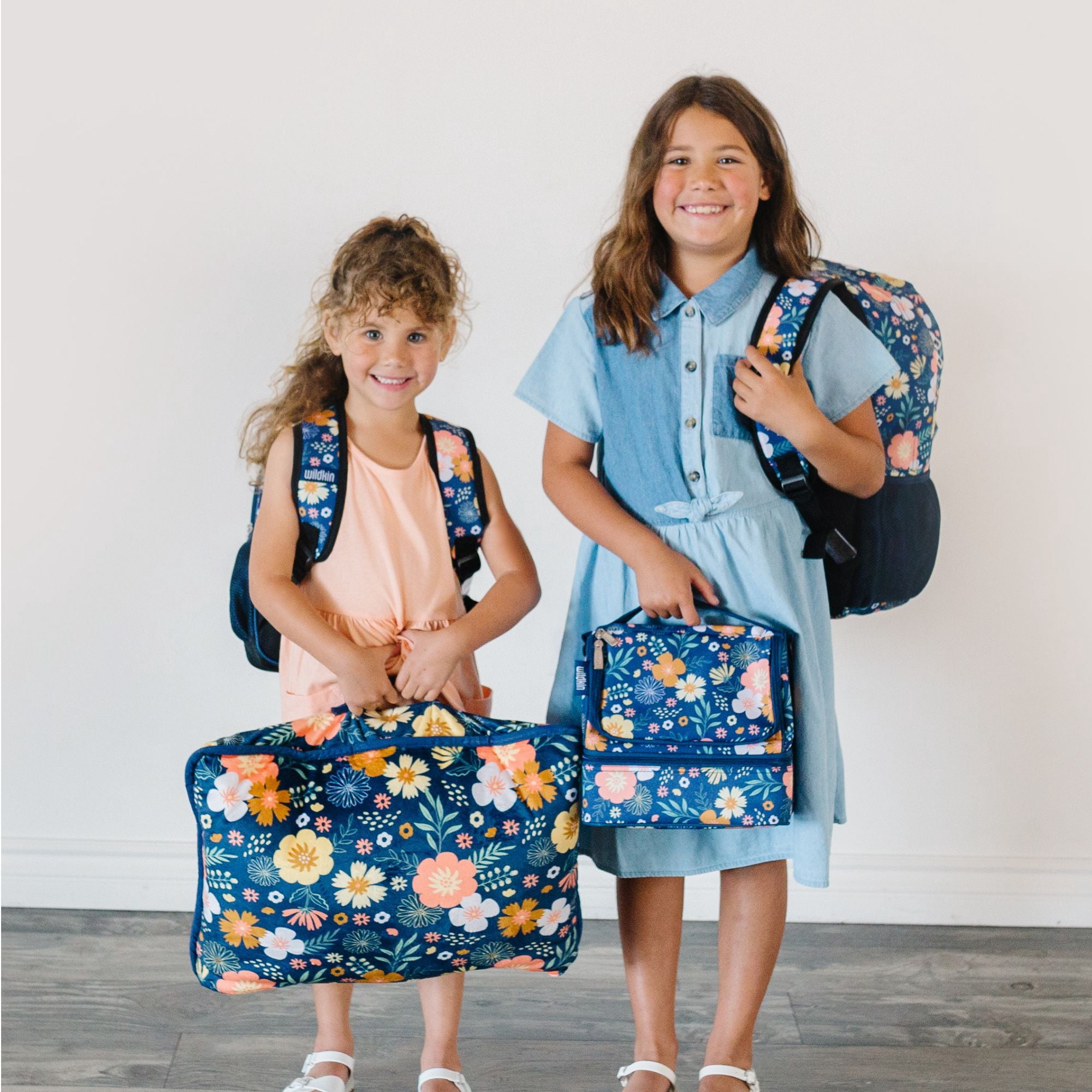 Wildkin Kids 12 Inch Backpack for Toddler Boys and Girls (Wildflower Bloom)