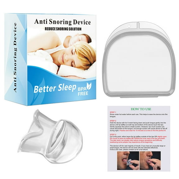 -snoring Device,Mouth Solution Better Silicone Cover Mouth 3