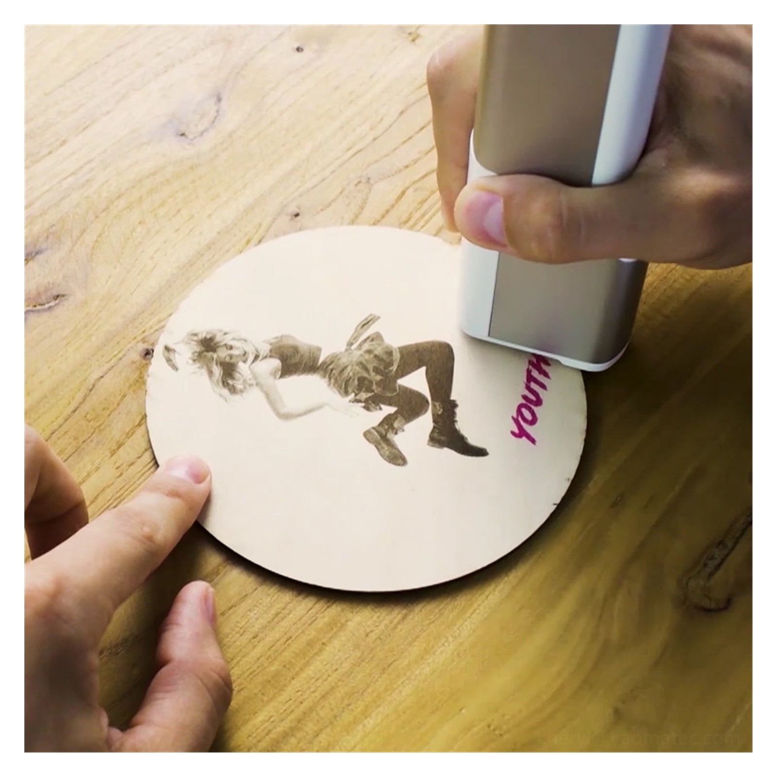 Mini Printer Inkjet Pen Portables Handheld Printers Small Color DIY Tattoo Logo Printing ,Easy to Use
