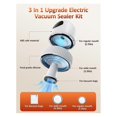 thumbnail image 2 of Electric Mason Jar Vacuum Sealer Kit - for Wide & Regular Mouth Mason Jars Vacuum Bags, for Jars for Food Storage, 2 of 5