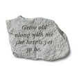 thumbnail image 1 of Kay Berry- Inc.  Grow Old Along With Me-The Best Is Yet To Be - Memorial - 5 Inches x 3.25 Inches, 1 of 1