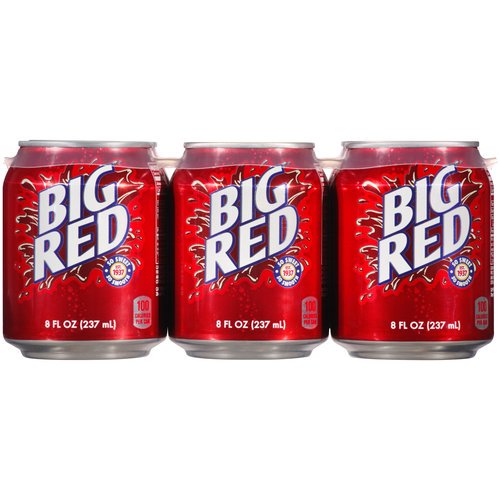 Big Red Soda, 8 Fl. Oz., 6 Count