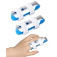 thumbnail image 1 of EcoNesxp Medium Finger Stand Stabilizer Finger Splint for Fractured Finger Pieces Metal Finger Splint Middle Finger 2 Pieces Metal Finger Splint Middle Finger for Arthritis Trigger Finger Straighteni, 1 of 5