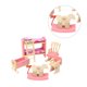 thumbnail image 2 of Tholdsy Mini juego de muebles para casa de muñecas, casa modelo de juguete para niños, juego de muebles de madera, juguete educativo para niños, juego Muebles de casa de muñecas Literas Tholdsy FN000080-01B, 2 of 6