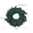 thumbnail image 3 of Evergreen Christmas Mixed Tip Wreath 180 Tips (L), 3 of 3